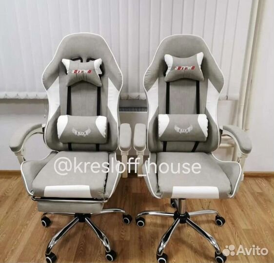 Кресло ткань игровое компьютерное