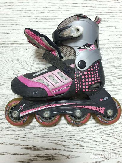 Роликовые коньки детские 27-30