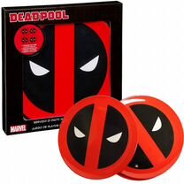 Набор меламиновых тарелок Marvel - Deadpool Melamine Plate 4-Pack