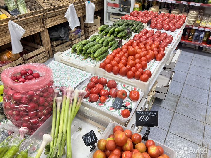 Овощной магазин, прибыль 150к, готовый бизнес