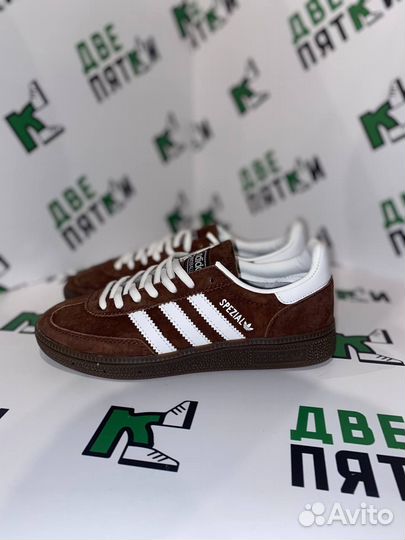 Кроссовки adidas spezial brown