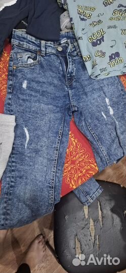 Вещи пакетом на мальчика рост 140