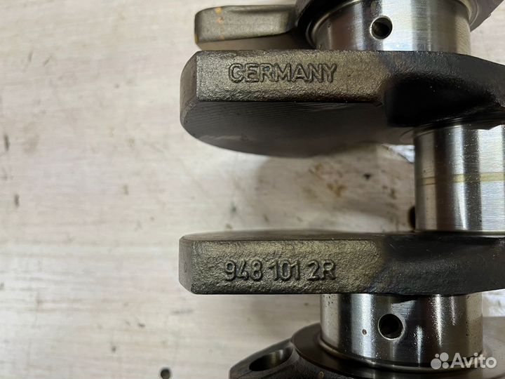 Коленвал Porsche cayenne s 955 m48