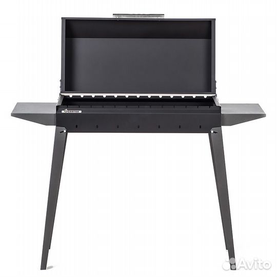 Мангал на ножках с крышкой барбекю