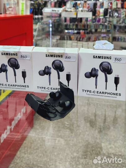 Наушники samsung akg type c