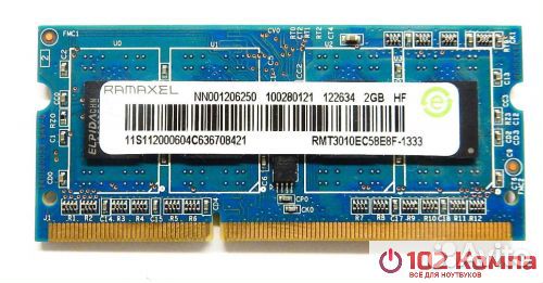 Оперативная память для ноутбука Ramaxel 2GB RMT301