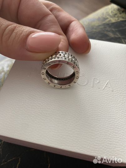 Серебряное кольцо pandora