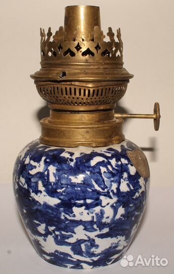 Старинная, Антикварная Немецкая Ваза, Лампа