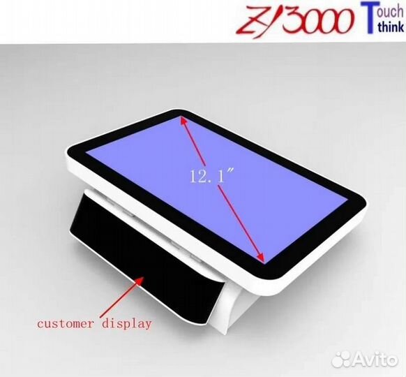 12-дюймовый сенсорный WiFi планшет ZYL51201