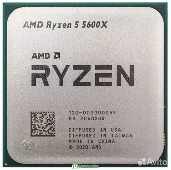 Процессор AMD Ryzen 5 5600X, BOX