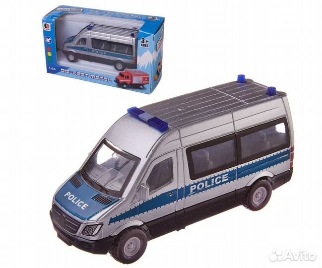 Машинка-микроавтобус 