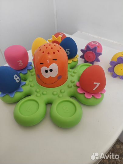 Игрушка для ванной осьминожка Tomy