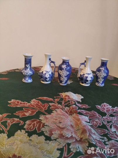 Набор китайских вазочек 80-года