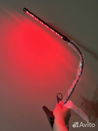 Фитолампа для растений полный спектр с таймером