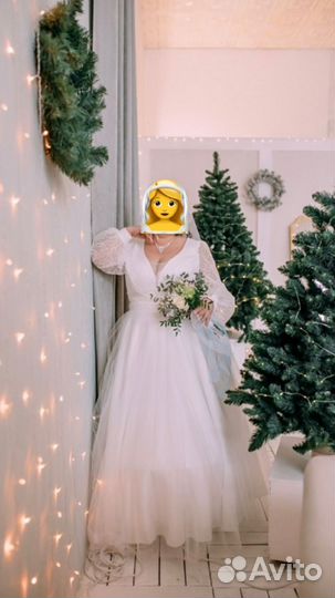 Свадебное платье бу