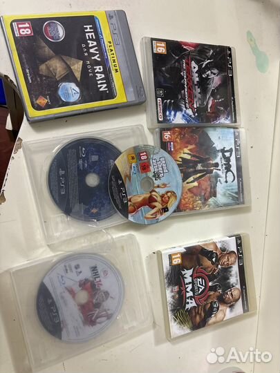 Диски на ps3