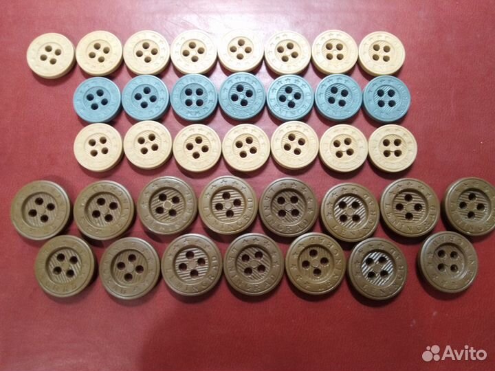 Пуговицы для одежды СССР винтаж