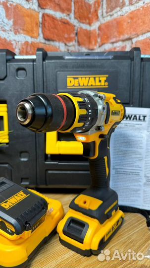 Ударный шуруповерт dewalt 18в 13мм патрон