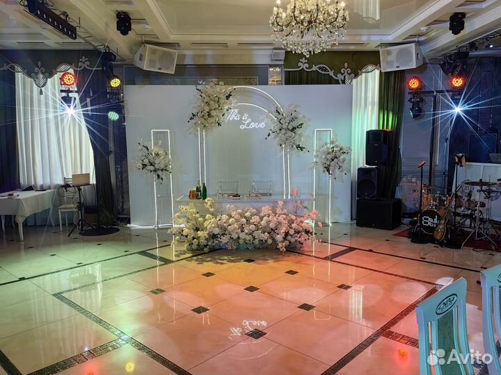 Аренда света на свадьбу