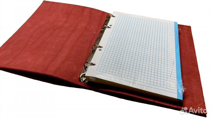 Тетрадь кожаная