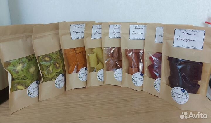 Фруктовые чипсы, фрипсы, снеки, пастила