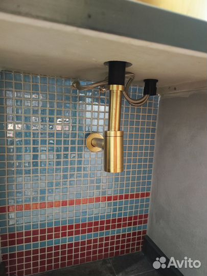 Раковина золотая бу