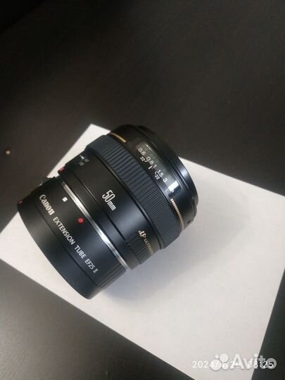 Объектив canon 50mm 1.4