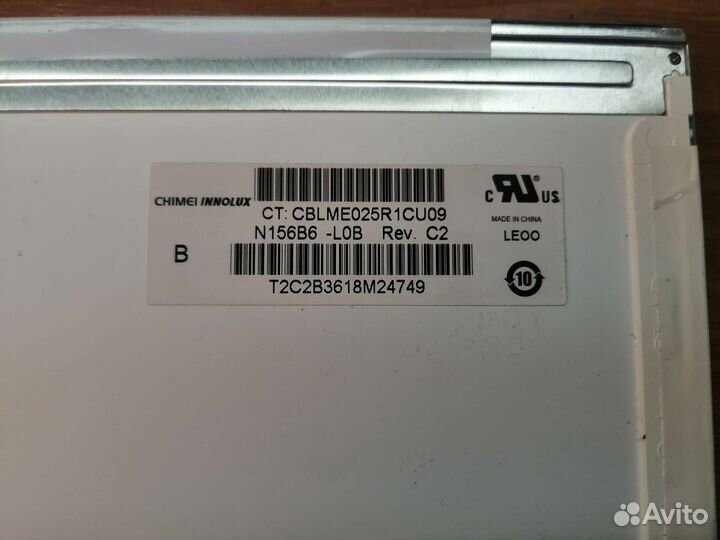 Матрицы 15.6 40 pin