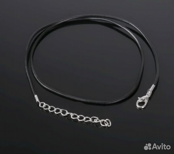 Шнурок вощеный кожаный 2 мм