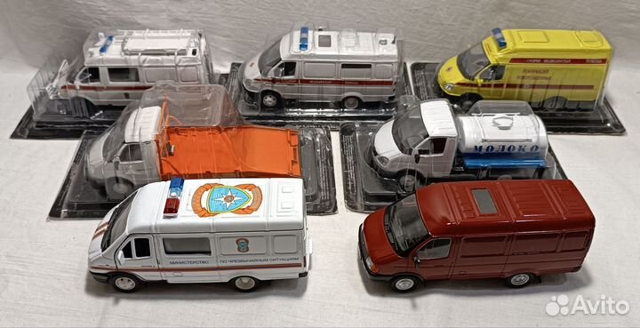 Модель Газель 3302, 2705, 32214, Семар 1/43