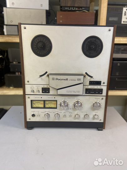 Катушечный магнитофон Ростов 105(teac)