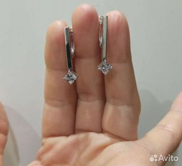 Серебряные серьги