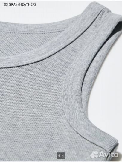 Майка женская uniqlo