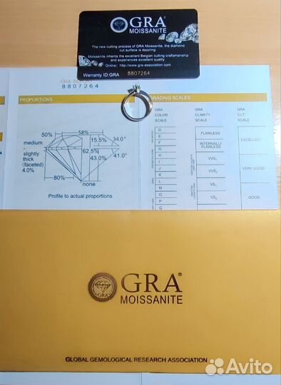 Золотые серьги с муассанитами