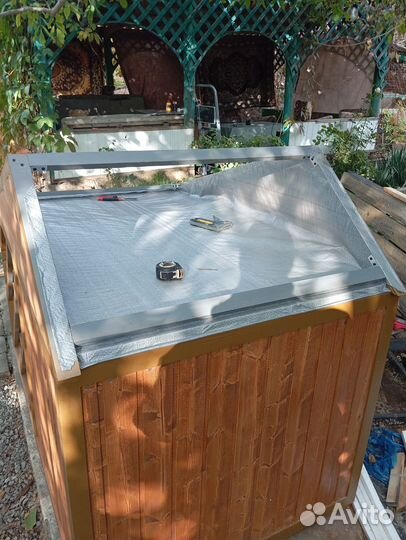 Будка для больших пород собак с утеплением