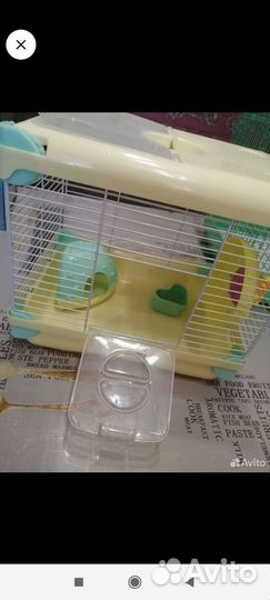 Клетка для попугая, хомяков, рыбок
