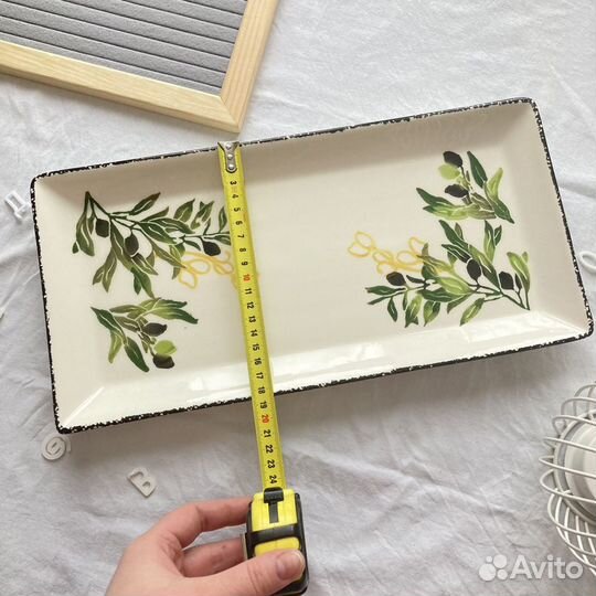 Блюдо тарелка для сервировки viarot Oливки 38 см