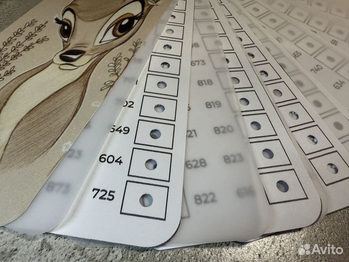 Палитра/Выкраска для маркеров GuangNa 168