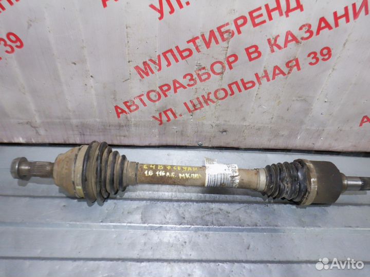 Привода передние Ситроен C4 B7 1.6 116 л.с EC5 мт