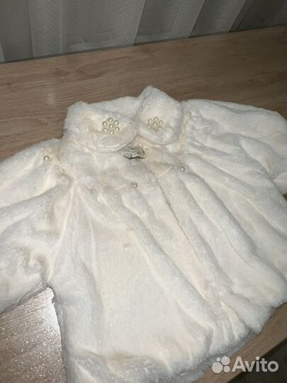 Детская накидка шубка