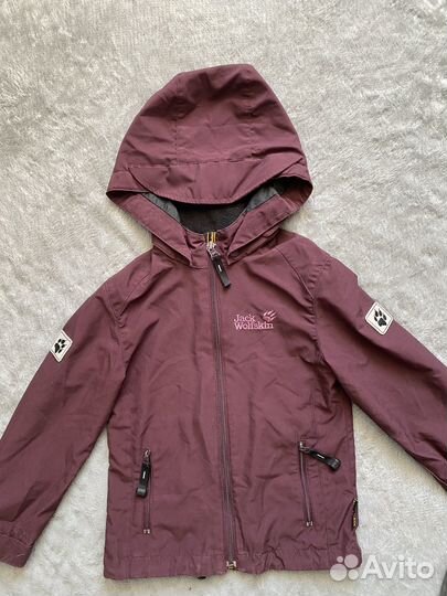 Куртка детская 104 jack wolfskin stormlock ориг