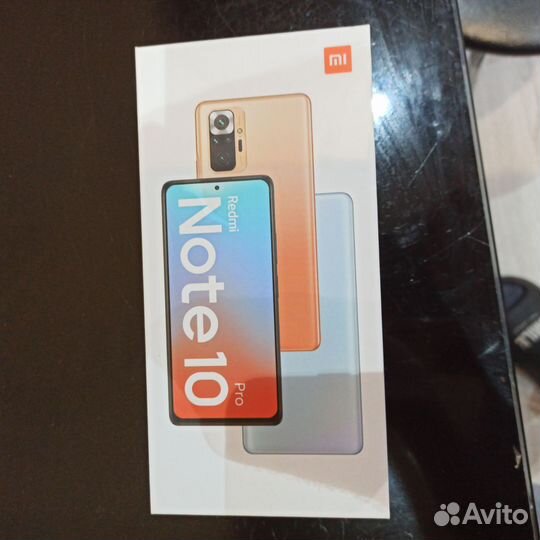 Коробка ксяоми redmi note 10 pro