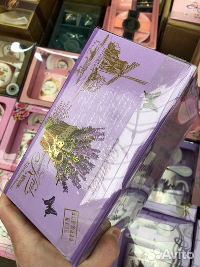 Чайный подарочный набор кружка блюде ложка