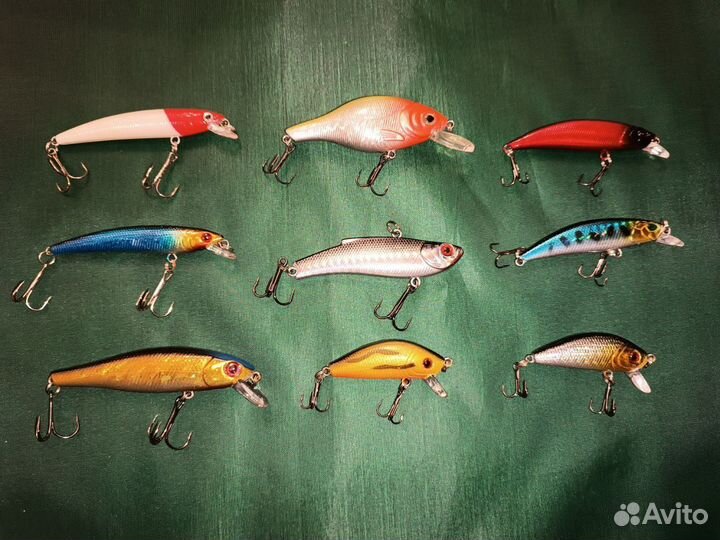 Воблеры, ратлинги, попперы, крэнки новые