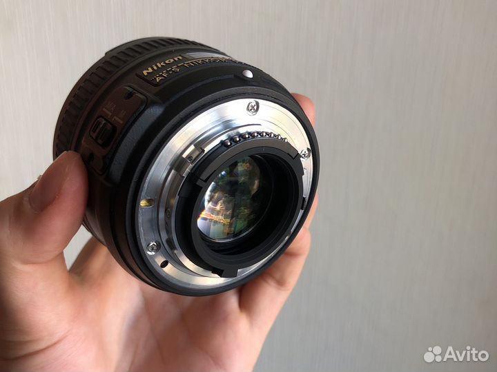 Объектив nikon 50mm 1.8G