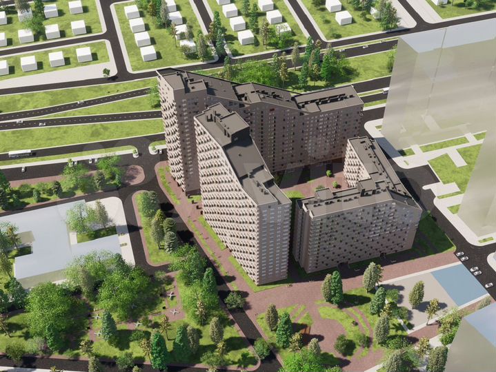 1-к. квартира, 40,4 м², 2/19 эт.