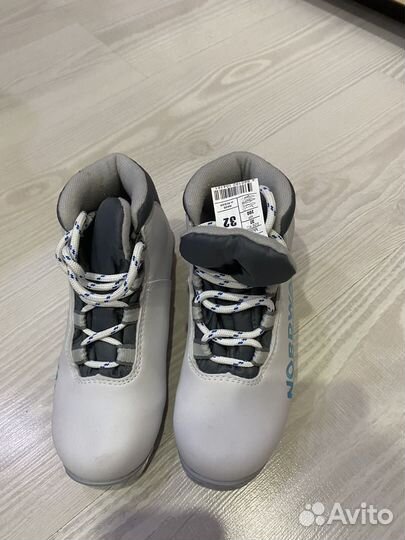 Лыжные ботинки детские 32