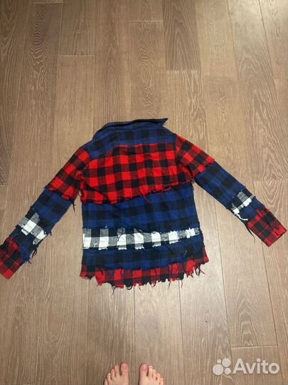 Клетчатая рубашка R-13 оригинал