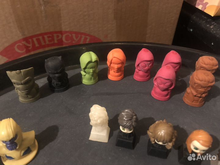 Бравлы, каваи, фигурки мстители, Гарри Поттер