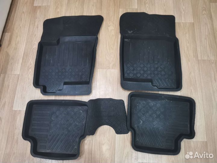 Коврики резиновые для KIA Soul / Hyundai Getz